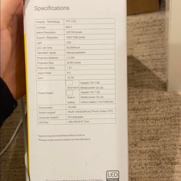 Led projector !! - Picture 3 of 15